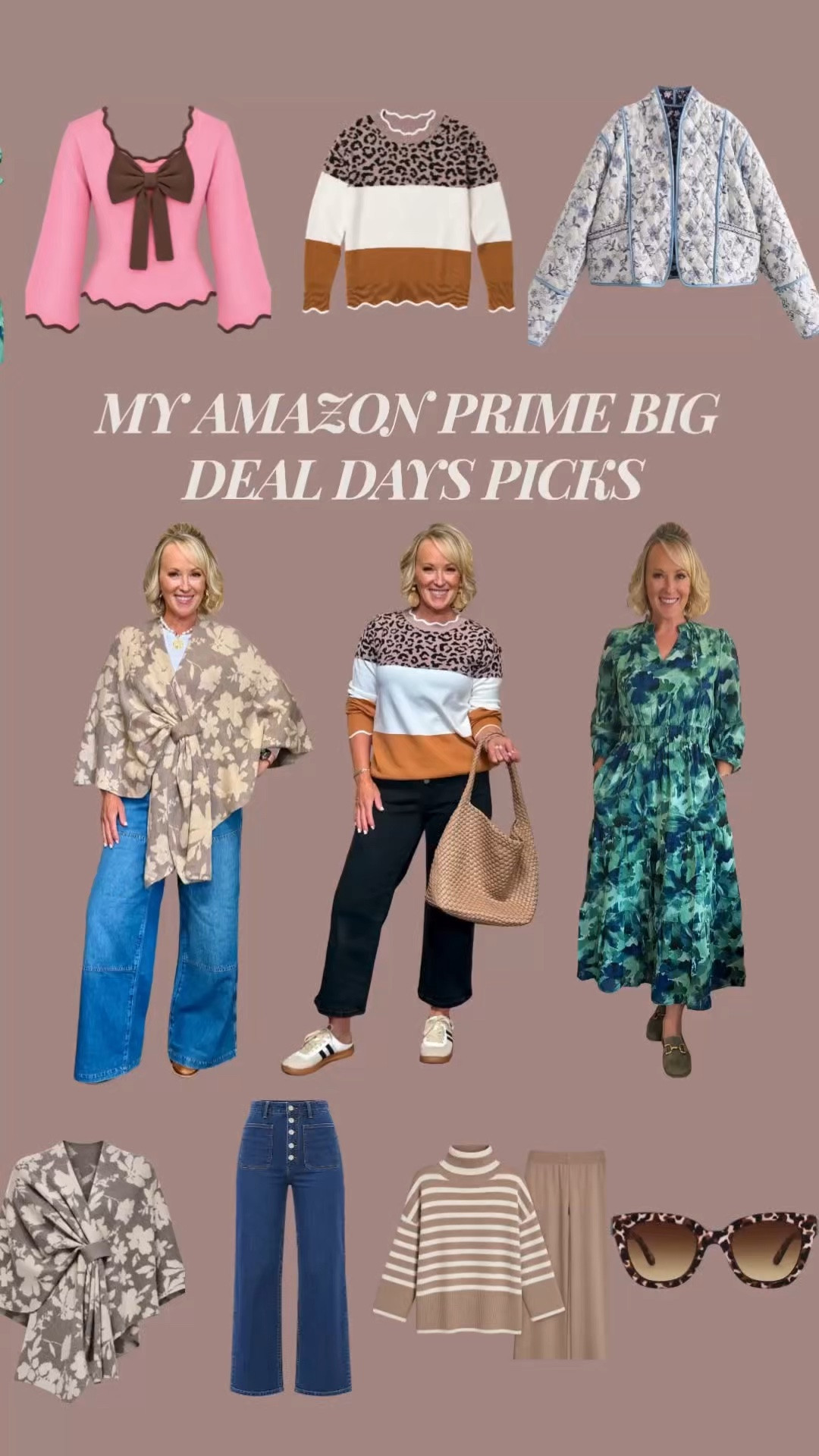Amazon Prime Big Deal Days are here! 🛍️ So many of the outfits, shoes, jewelry and accessories you’ve seen me wearing lately are marked down for the next two days, so it’s a great time to grab anything you’ve had your eye on!

Shop my favorite fall finds that are on sale from October 6th & 7th only! 🍂🤎