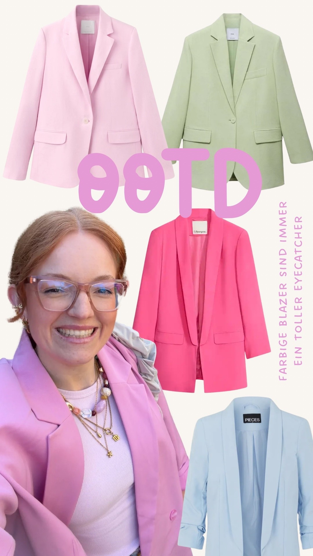 Farbige Blazer sind immer ein toller eyecatcher 😍💌🍀

#LTKFashionMonth #LTKdeutschland #LTKstyletip