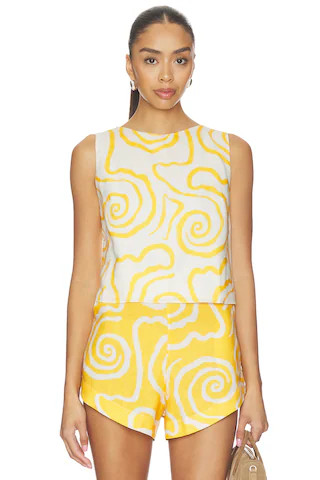 Cala de la Cruz Avelino Top in Bigaro Ivory from Revolve.com | Revolve Clothing (Global)