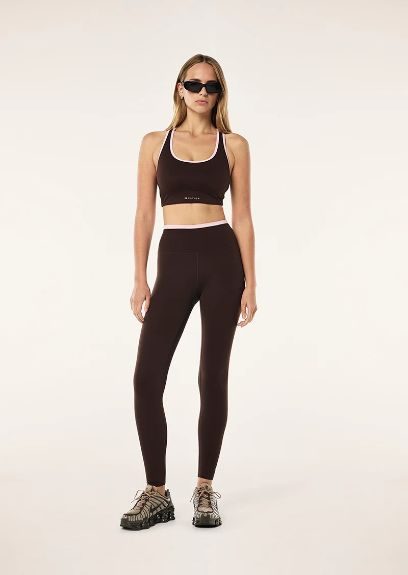 VITA FULL LENGTH LEGGING IN ESPRESSO | P.E Nation AU