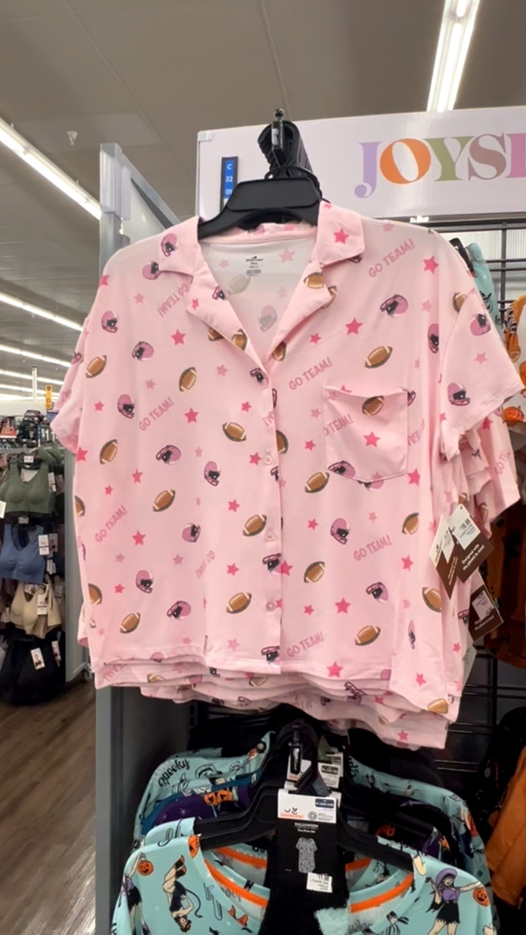 calling all my football girlies!! Run to walmart for the cutest pink football pjs and lounge wear! 🏈💗

#LTKFindsUnder50 #LTKStyleTip #LTKSeasonal