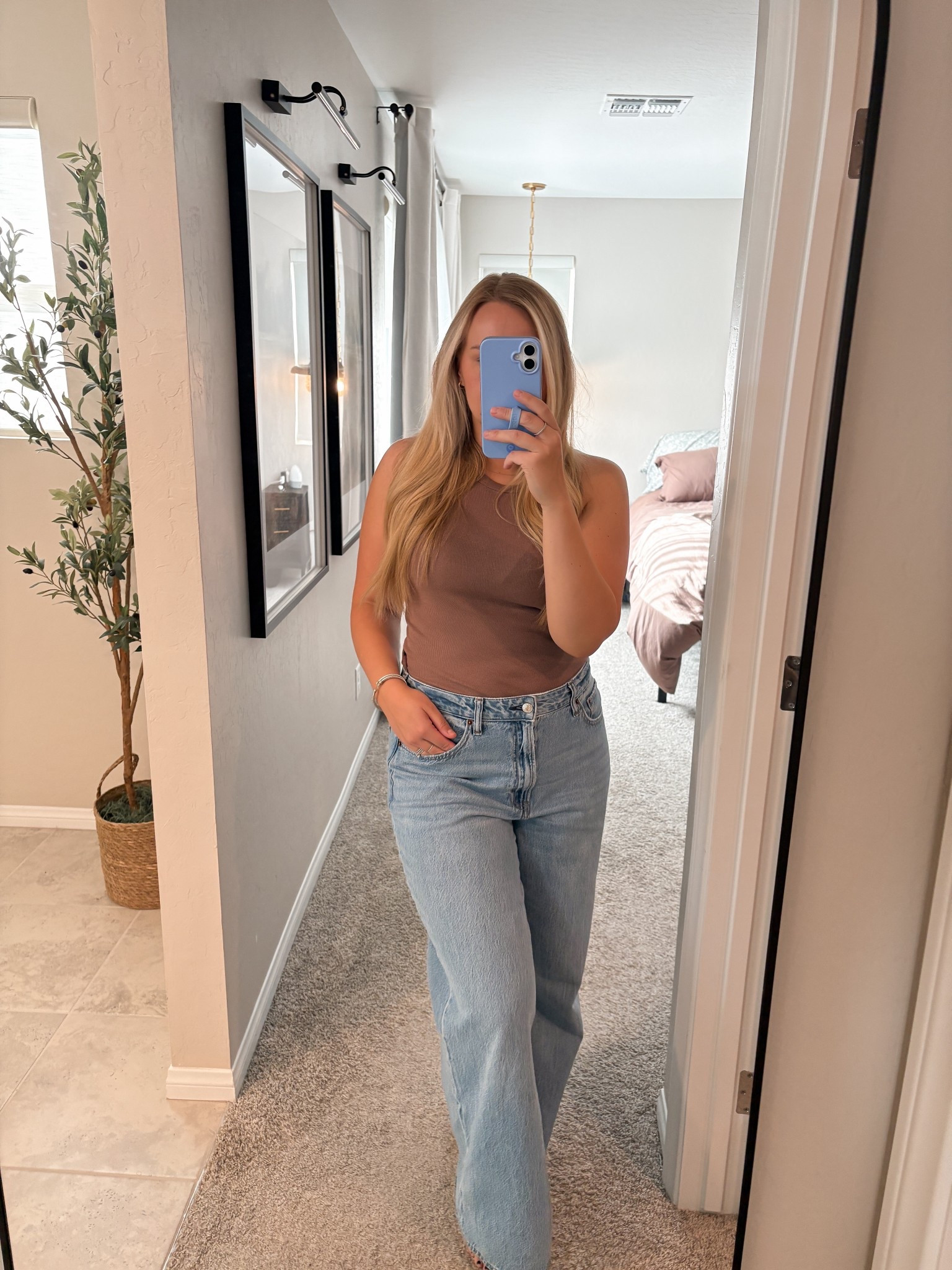 Mom outfit / ootd / mom uniform / Abercrombie / target / wide leg jean / denim / ribbed tank / basic tank 


#LTKFindsUnder50 #LTKFamily #LTKSaleAlert