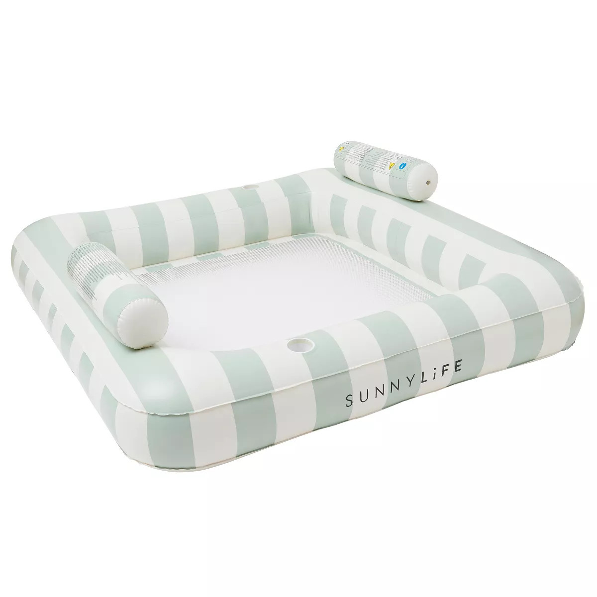 Sunnylife: Luxe Twin Hammock Float - The Vacay Soft Olive-2-Person Pool Lounger | Target