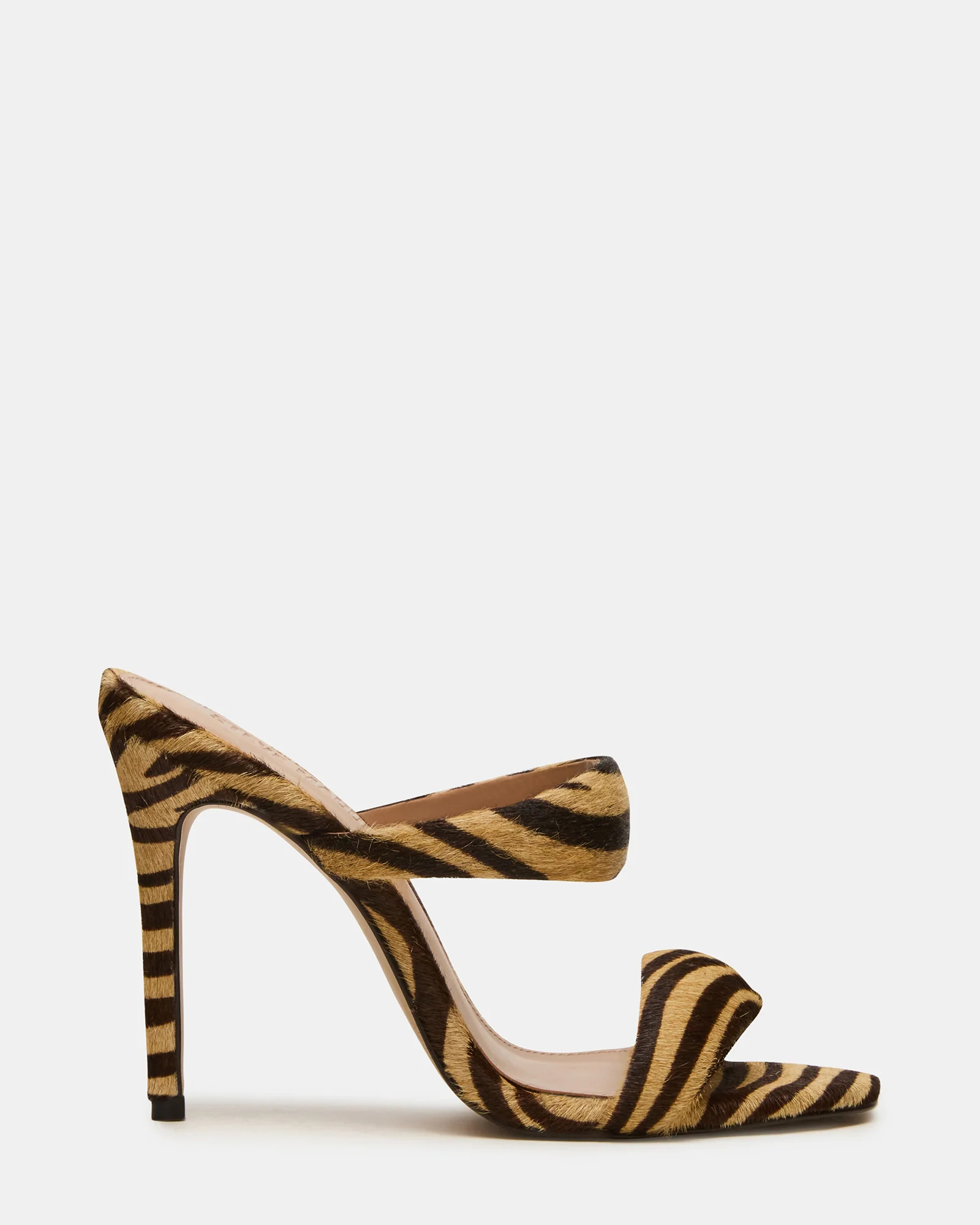 SATURN Tiger Stiletto Mule Women's Heel | Steve Madden (US)
