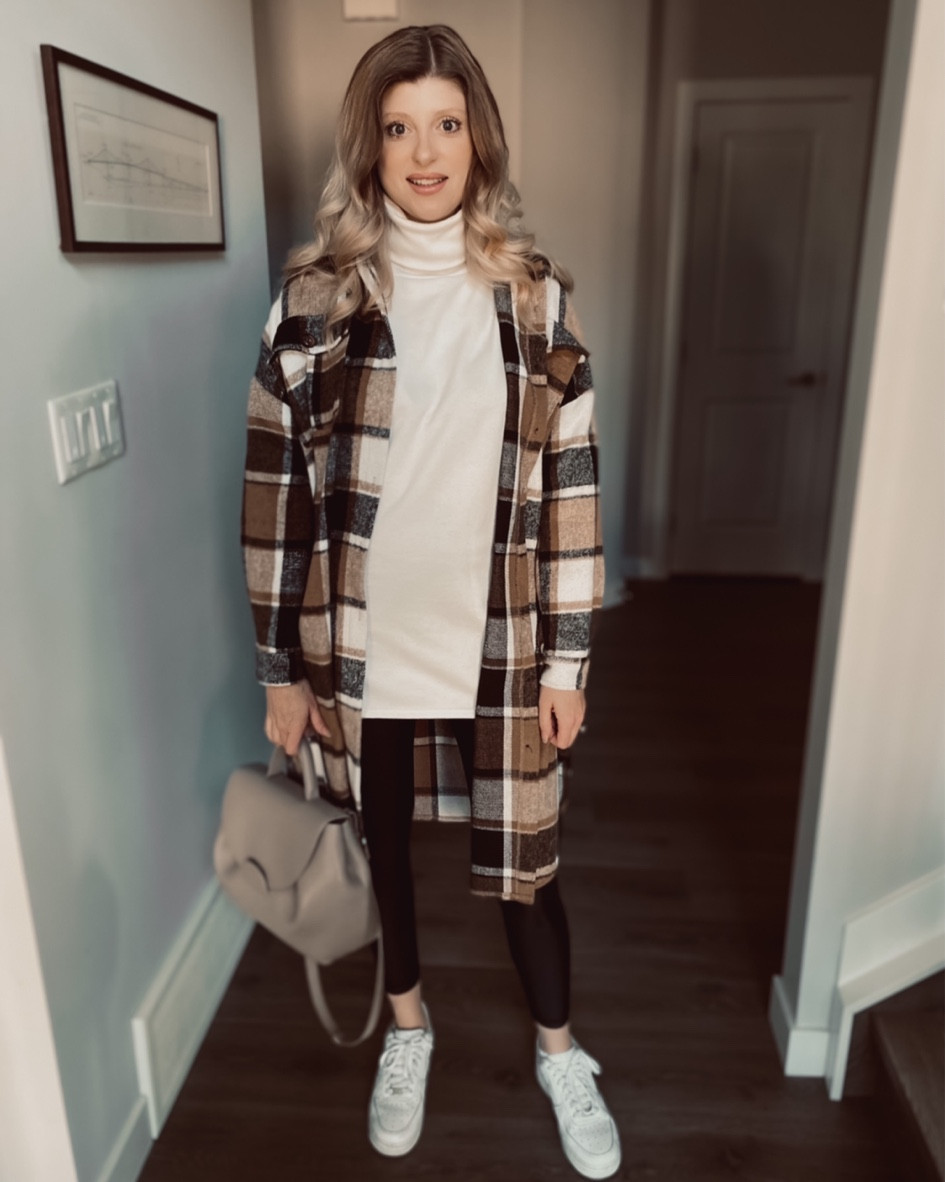 Wearing my oversize plaid Shacket on the daily, lately! 💃 
xx @lorajeannee 

#LTKU #LTKSeasonal #LTKstyletip