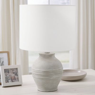 Earthen Ceramic Table Lamp | Grandin Road | Grandin Road