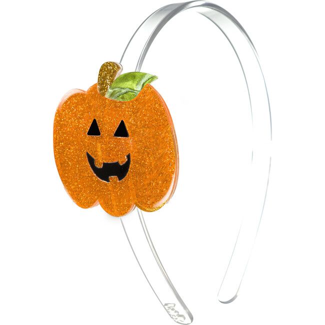 Pumpkin Glitter Orange Headband | Maisonette