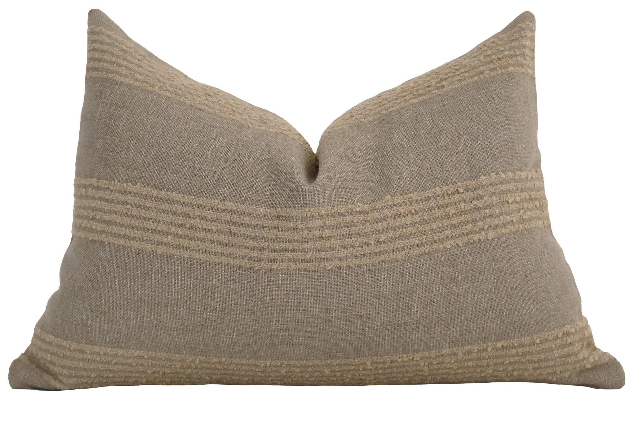 French Grain Sack | Brown Pillow Cover | Hackner Home (US)