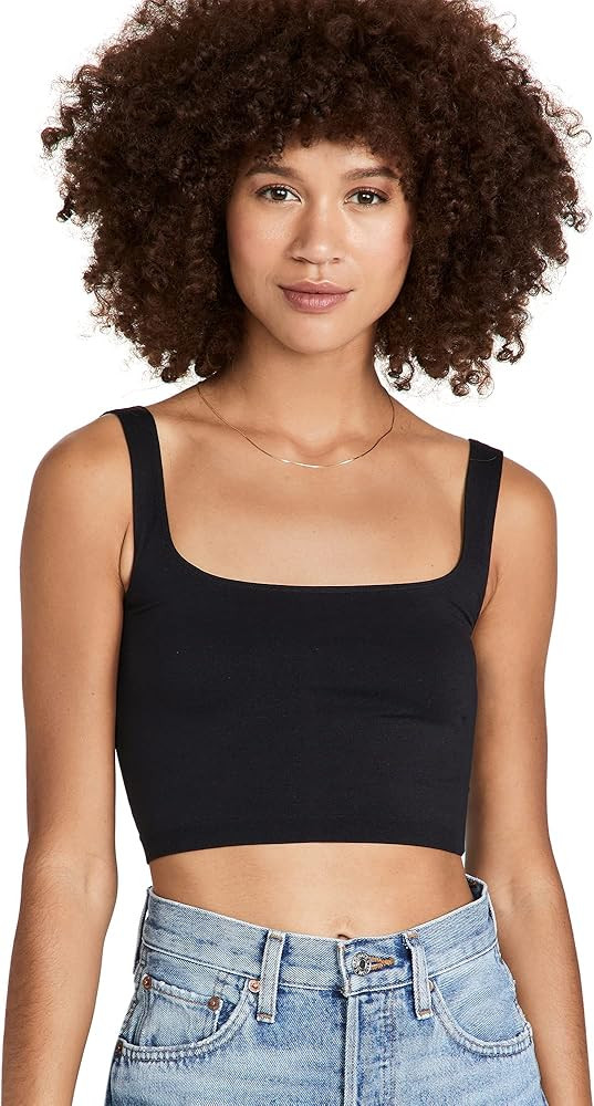 Free People Women's Scoop Neck Crop | Amazon (US)