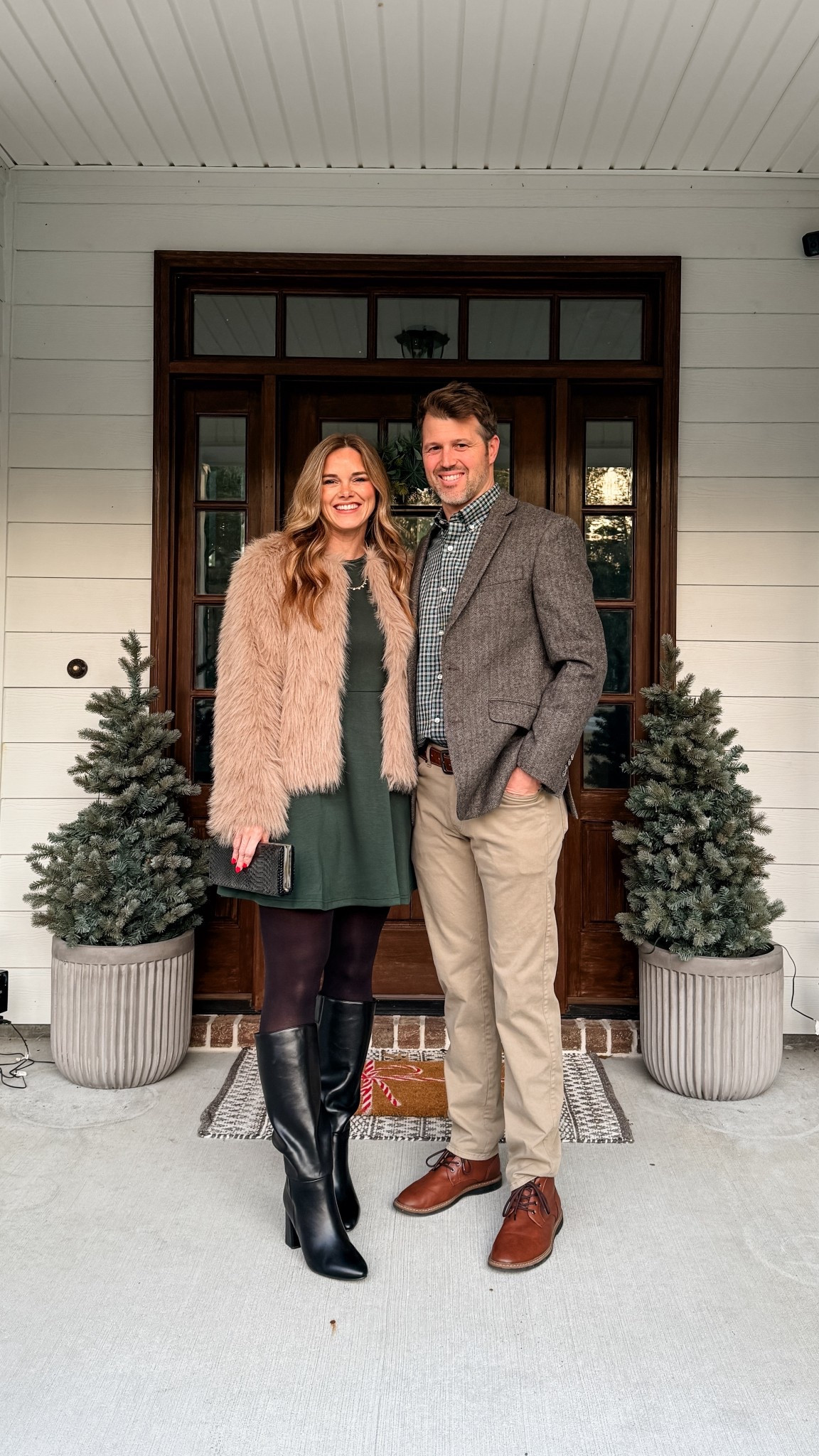 Christmas dinner date ❤️💚

#LTKdayinmylife #LTKFindsUnder50 #LTKHoliday