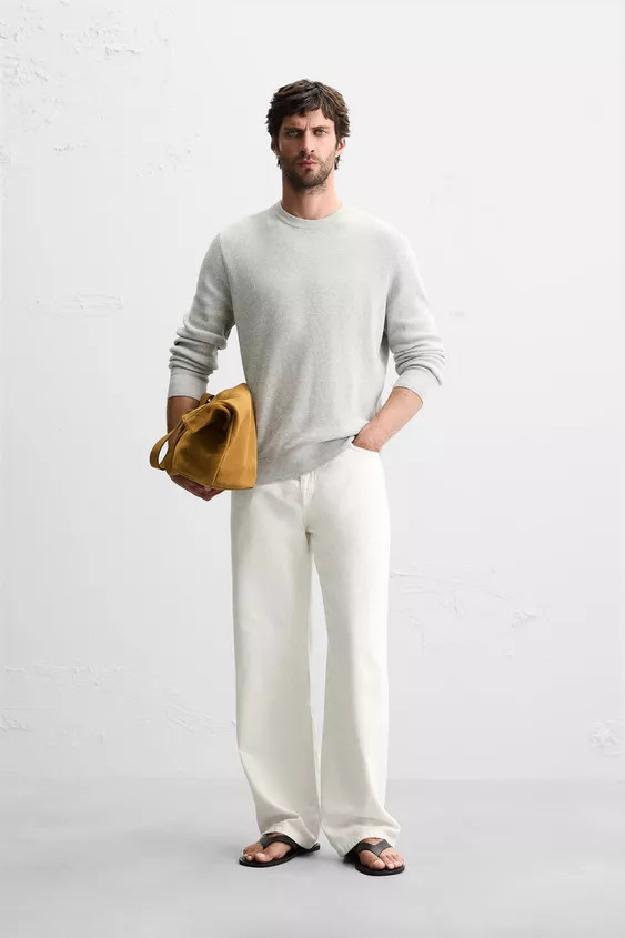 REGULAR FIT TEXTURED SWEATER | Zara US