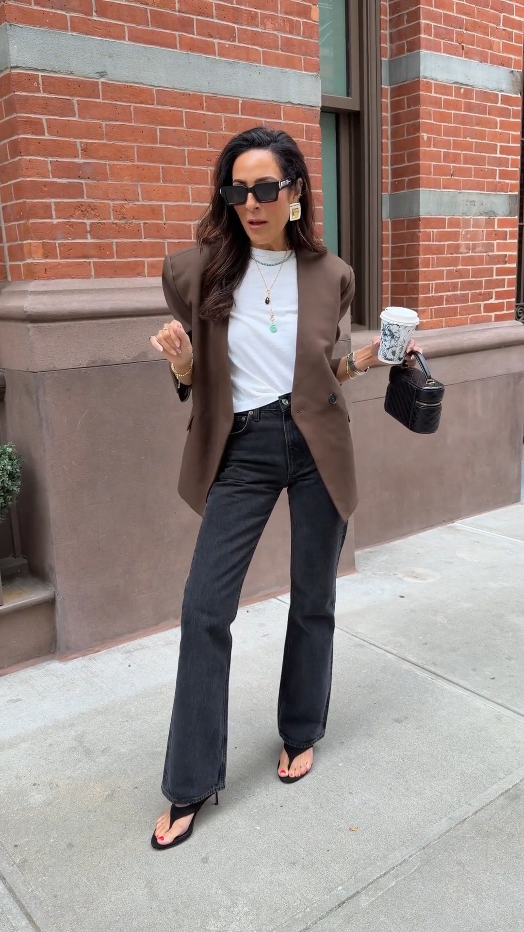 Today’s outfit of the day for coffee and shopping in NYC! Could also be a causal office day look! 
Use CODE: 15LUCY for Thatch Jewelry 
Use CODE: TAKE20 for Electric Picks
Blazer XS
Shirt XS
Denim 25
Shoes tts





Blazer, denim, style, New York

#LTKSeasonal #LTKOver40 #LTKWorkwear