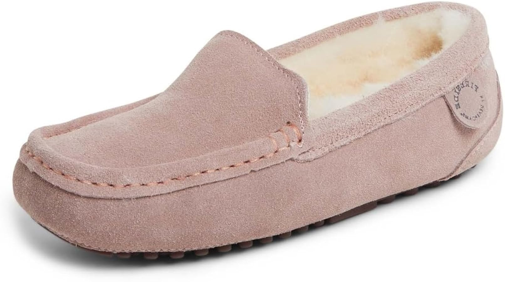 Fireside By Dearfoams Women's Mel Shearling Moccasin | Amazon (US)