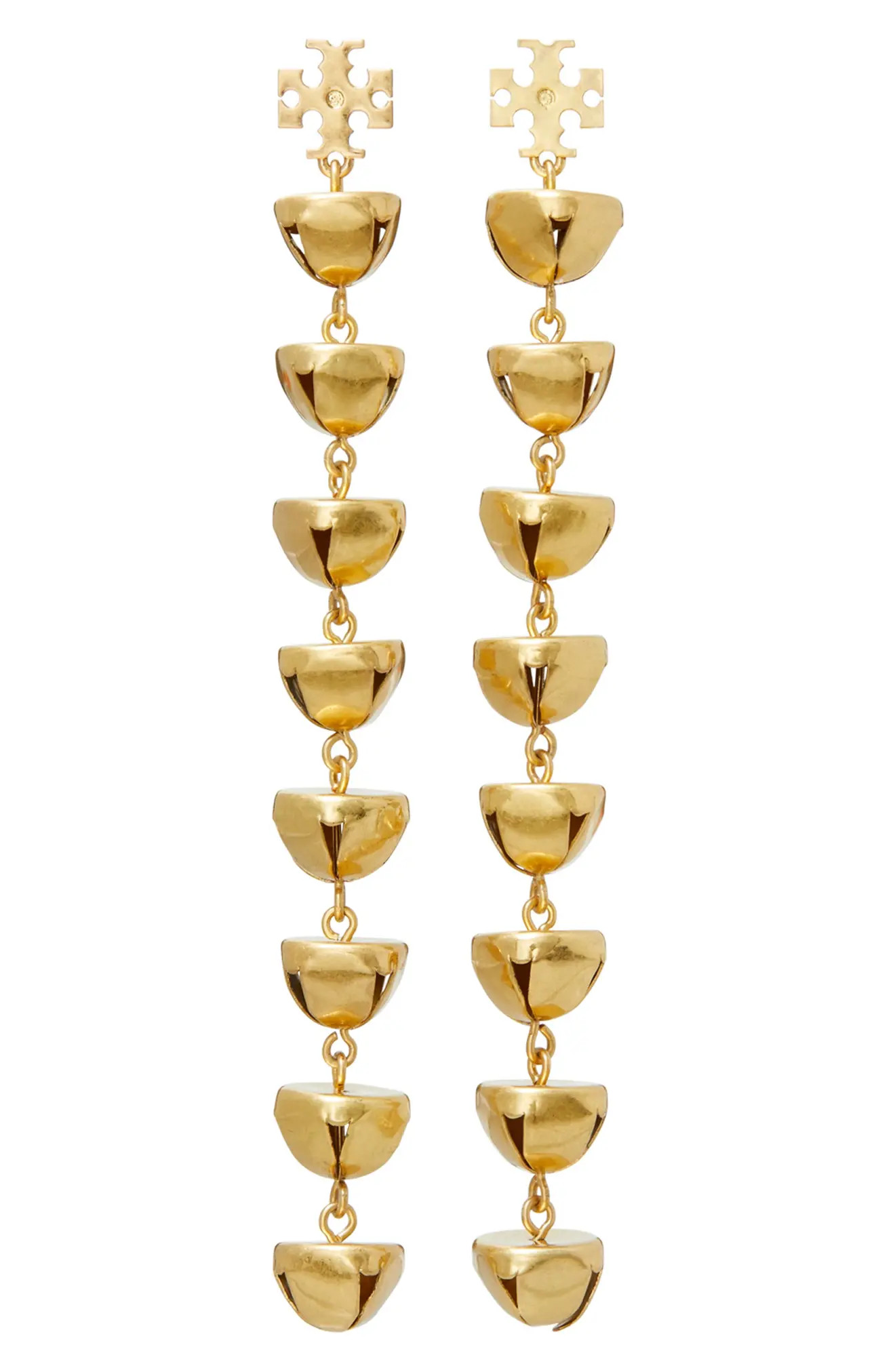 Tory Burch Bell Linear Drop Earrings (Women) | Nordstrom | Nordstrom