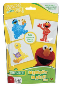 Click for more info about Sesame Street Mini Memory Match Card Game