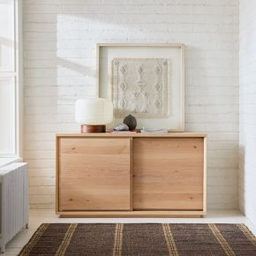 Norre Shallow Media Console (48") | West Elm (US)