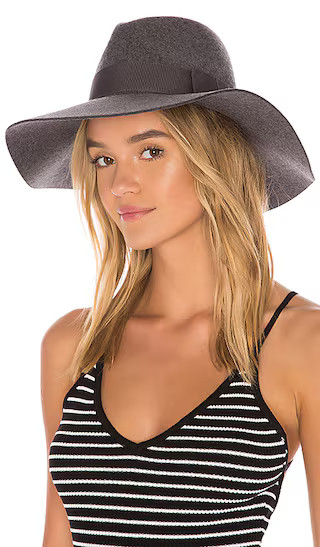 Brixton Piper Hat in Heather Grey | Revolve Clothing