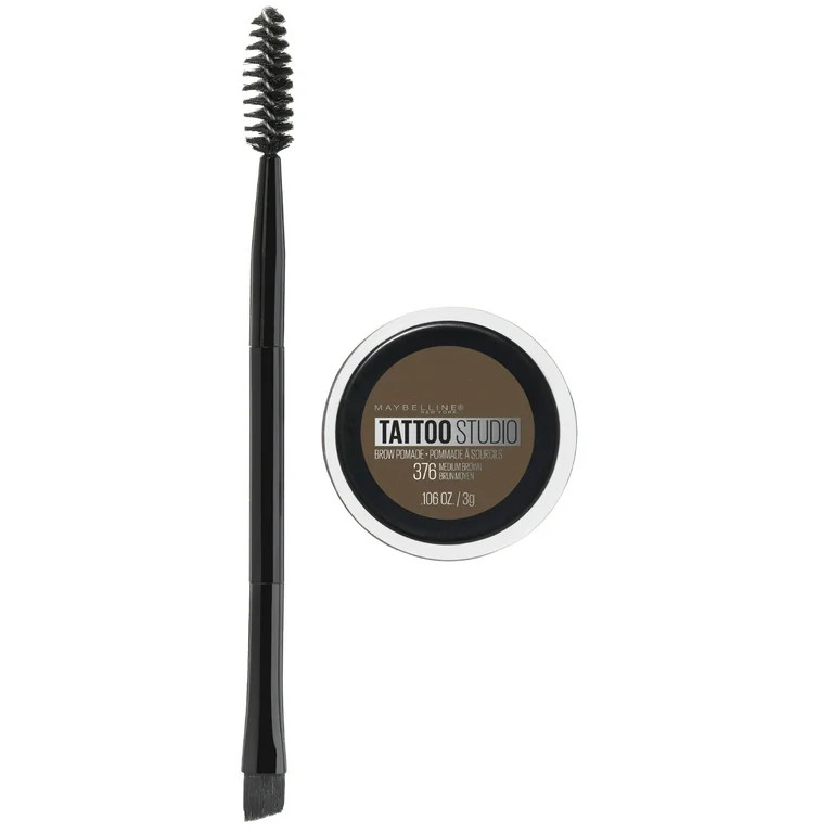 Maybelline Tattoo Studio Pomada para Cejas de Larga Duración, Maquillaje de Cejas Modulable, Cas... | Walmart (US)
