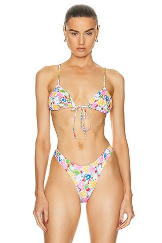 Front Tie Bikini Top | FWRD 