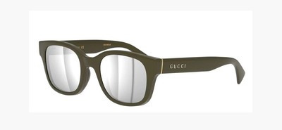 GUCCI GG 1139S POLISHED OLIVE-GOLD MIRROR LENSES SUNGLASSES $395 | eBay US
