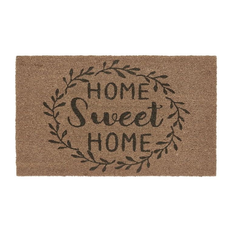 My Texas House Home Sweet Home Coir Doormat, 18" x 30" | Walmart (US)