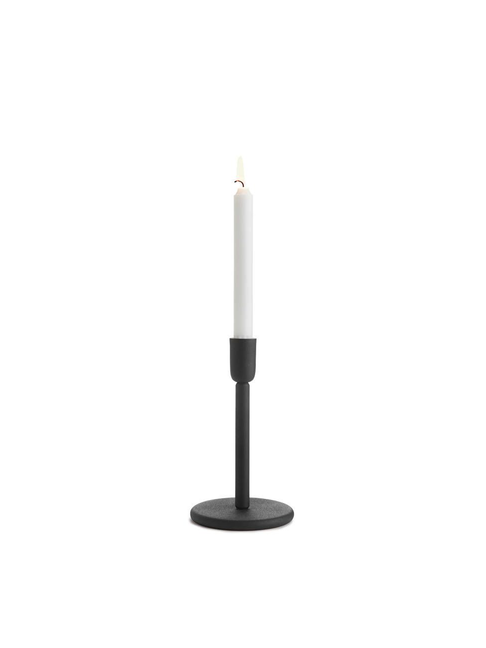 Cast Iron Candlestick Holder 20 cm - Black - Home - ARKET IT | ARKET (US&UK)