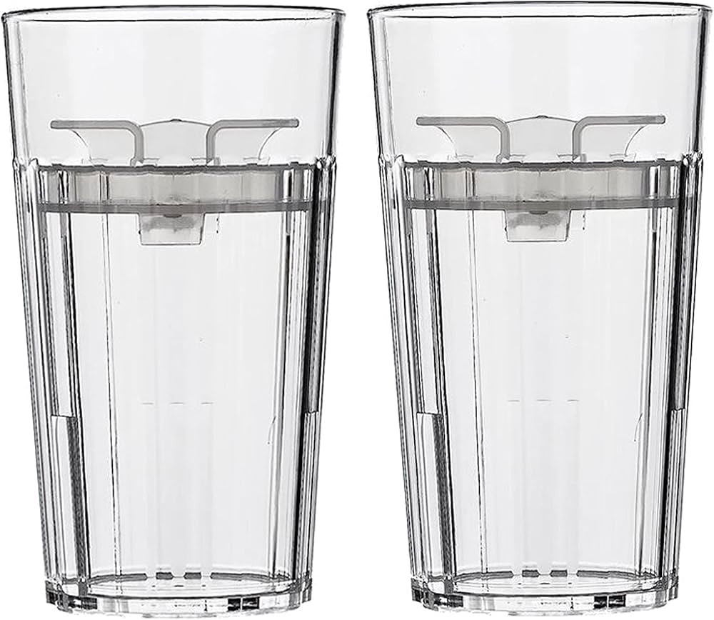 Reflo Smart Cup (Clear 2-Pack) Open Cup Training for Toddlers, No Suction 6oz, 360 Free-Flow, USA... | Amazon (CA)