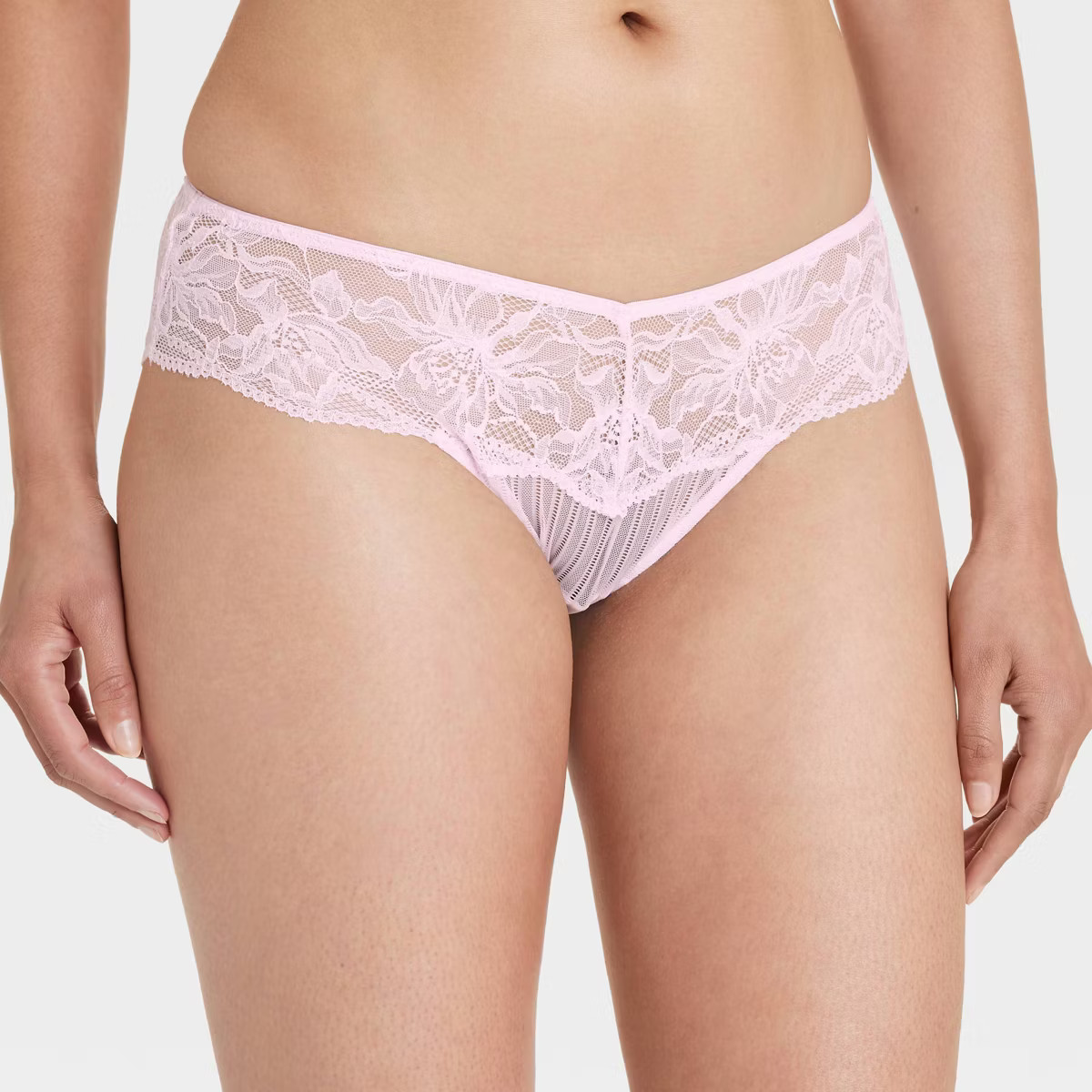 Women's Mesh-Lace Cheeky Lingerie Underwear - Auden™ | Target