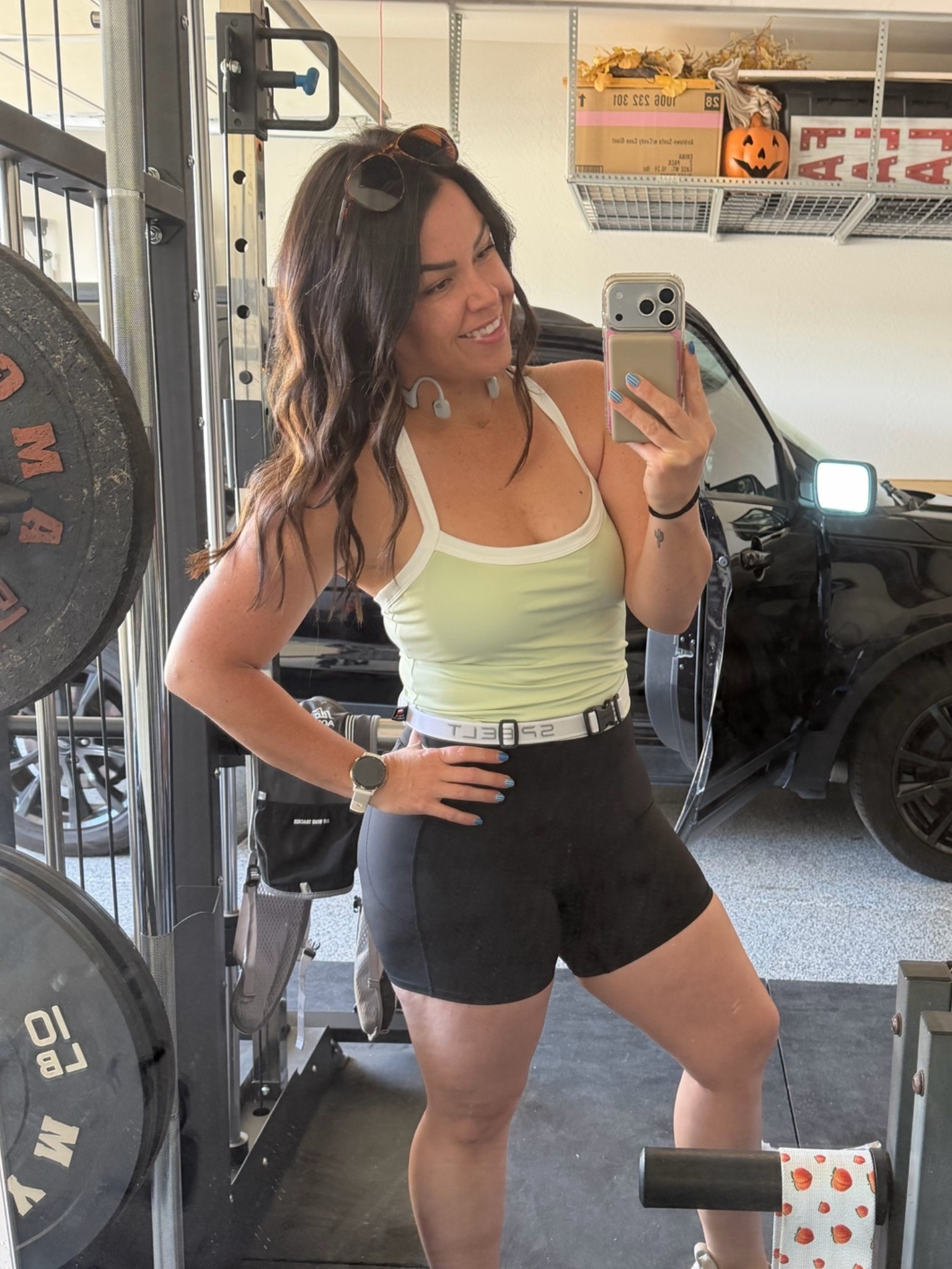 Practical running fit. Wearing a size large in top and bottoms

#LTKActive #LTKMidsize #LTKfitnessgoals
