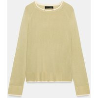 Zara - Double Knit Jumper - Light Green - Xl - Woman | Zara UK
