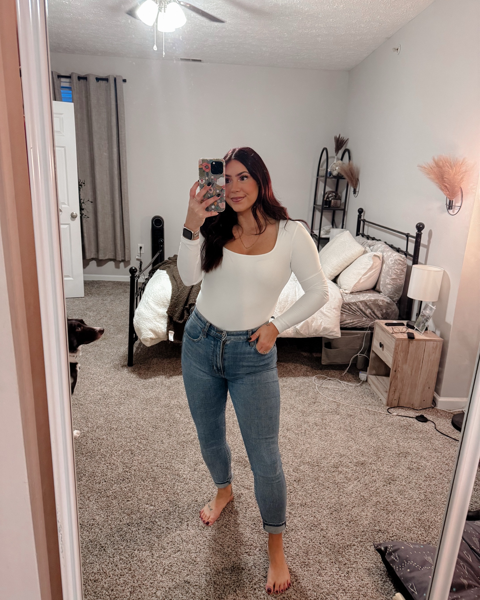 Top: Abercrombie small 
Jeans: Abercrombie 26 
Cardigan: old navy large for oversized look 