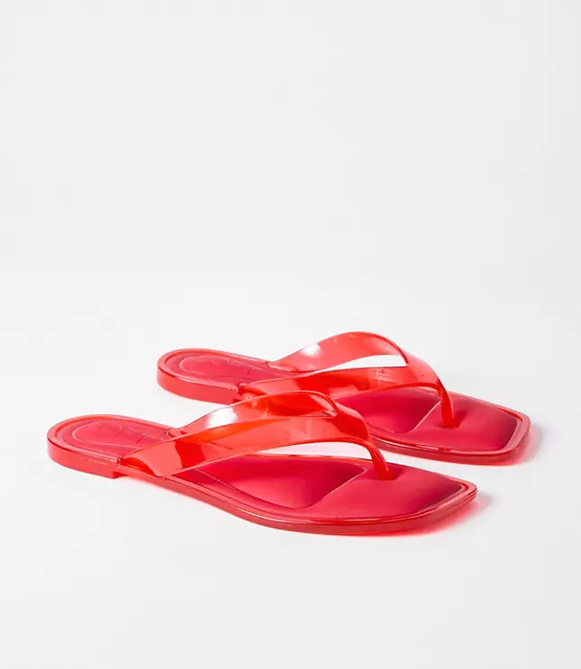 Jelly Thong Sandals | LOFT