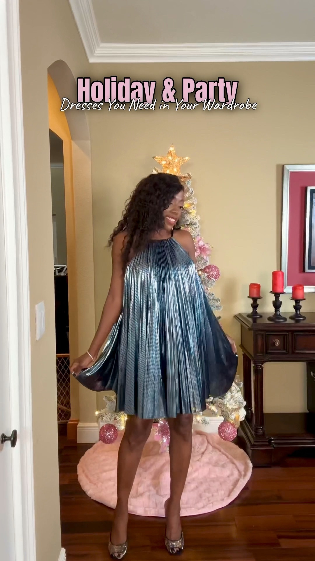 Holiday & Party Dresses 
They’re all true to size. Wearing a small. 
Added similar looks to a few of them as well. 

Holiday Outfit, Christmas Outfit Ootd,
#LTKOotd 

#LTKSeasonal #LTKHoliday #LTKOver40