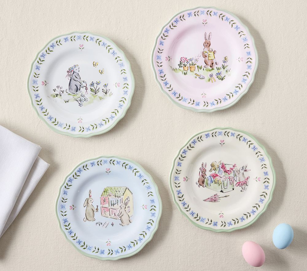 Riley Sheehey Easter Plate | Pottery Barn Kids