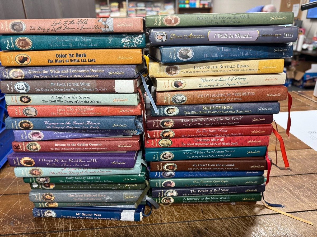 Complete Set Series 1-36 Set Hardcover Dear America Historical Fiction Diary | eBay US