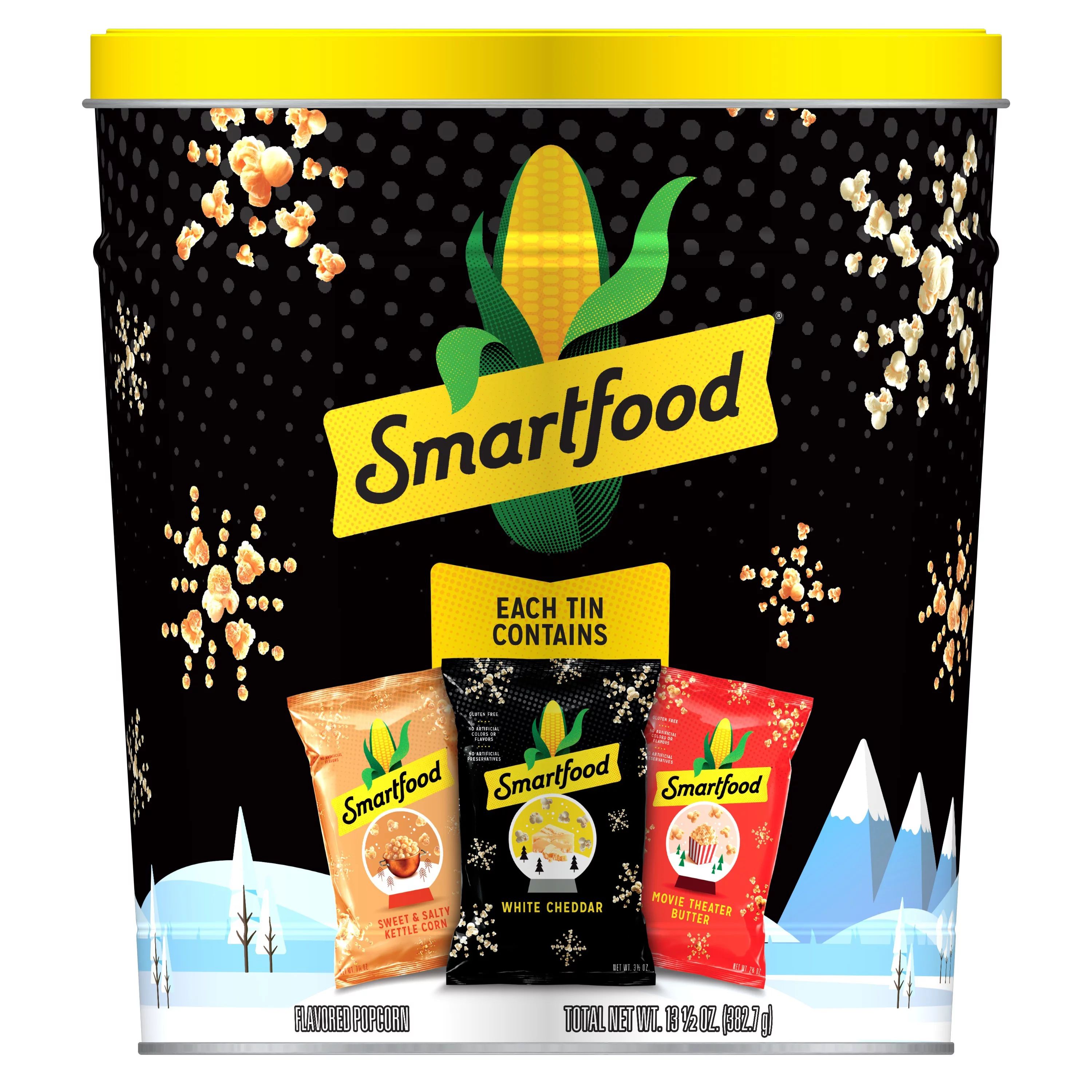 Smartfood Popcorn, Holiday Tin, 13.5 oz | Walmart (US)