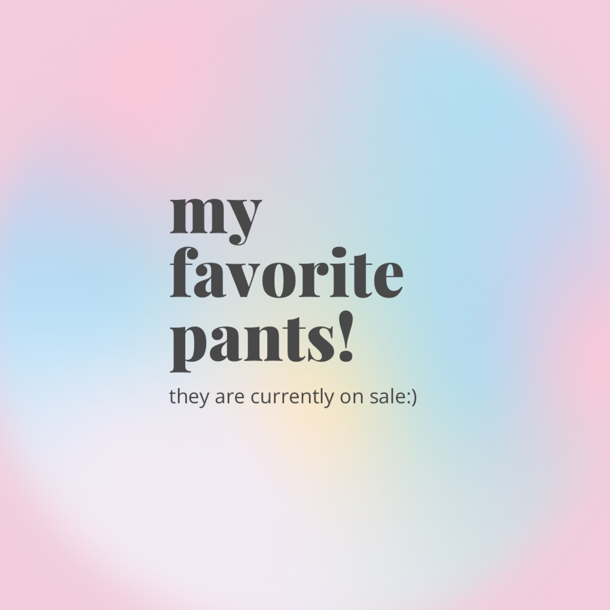 i am obsessed with these pants!! they also happen to be on sale:)

#LTKsalealert #LTKstyletip