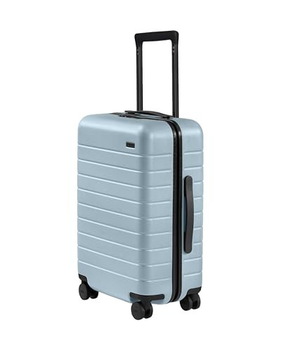 Away Amazon Exclusive Carry-On Luggage - 22-Inch Lightweight Hardside Suitcase with 360° Spinner Wheels, Interior Compression System, TSA-Approved Lock - Sky Blue | Amazon (US)
