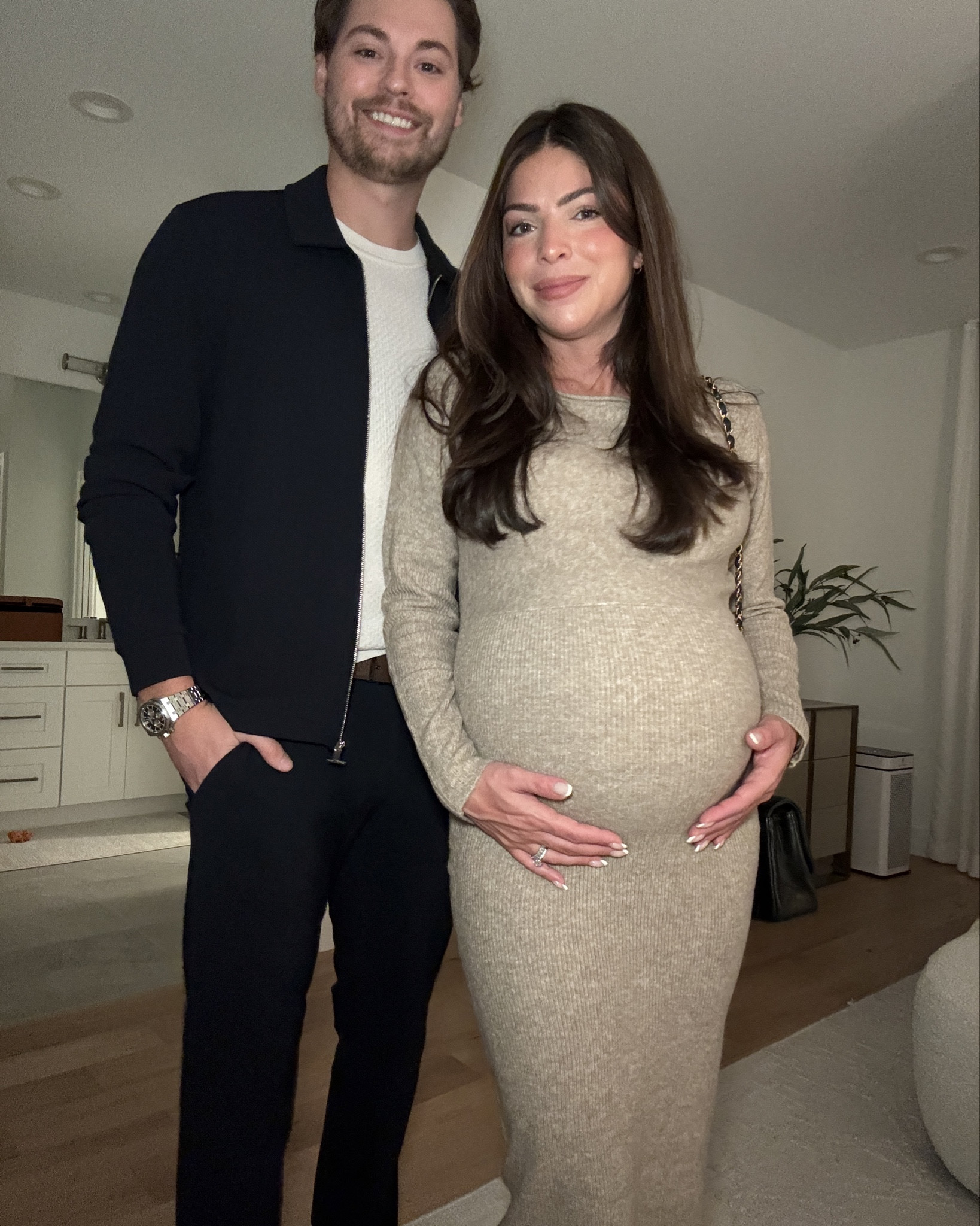 last date night 🩵 

#bump #pregnant 

#LTKBump