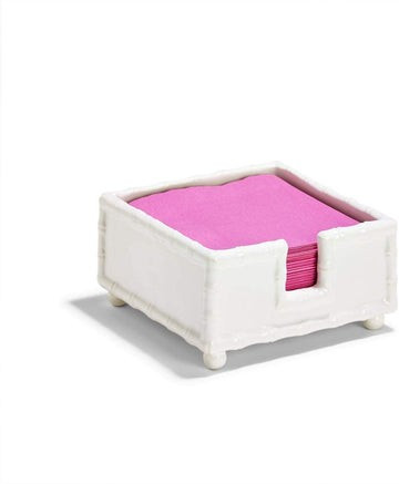 Hampton Faux Bamboo Dinner Napkin Holder | Palm Beach Collective