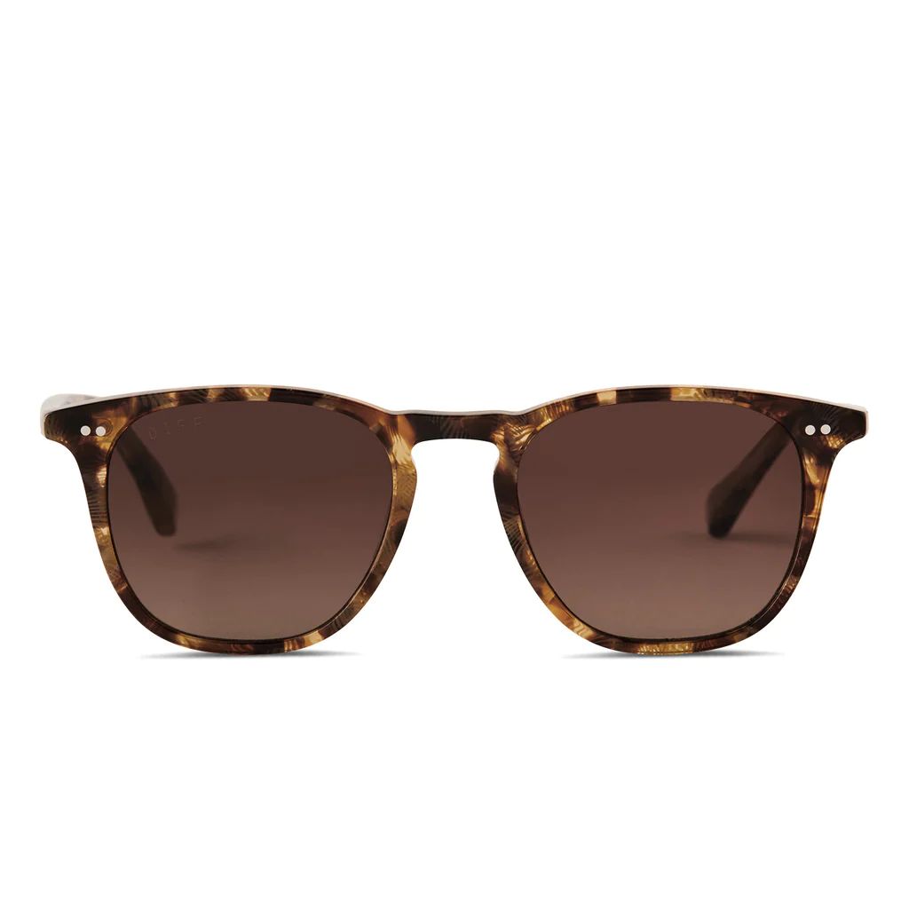 COLOR: toasted coconut   brown gradient polarized sunglasses | DIFF Eyewear