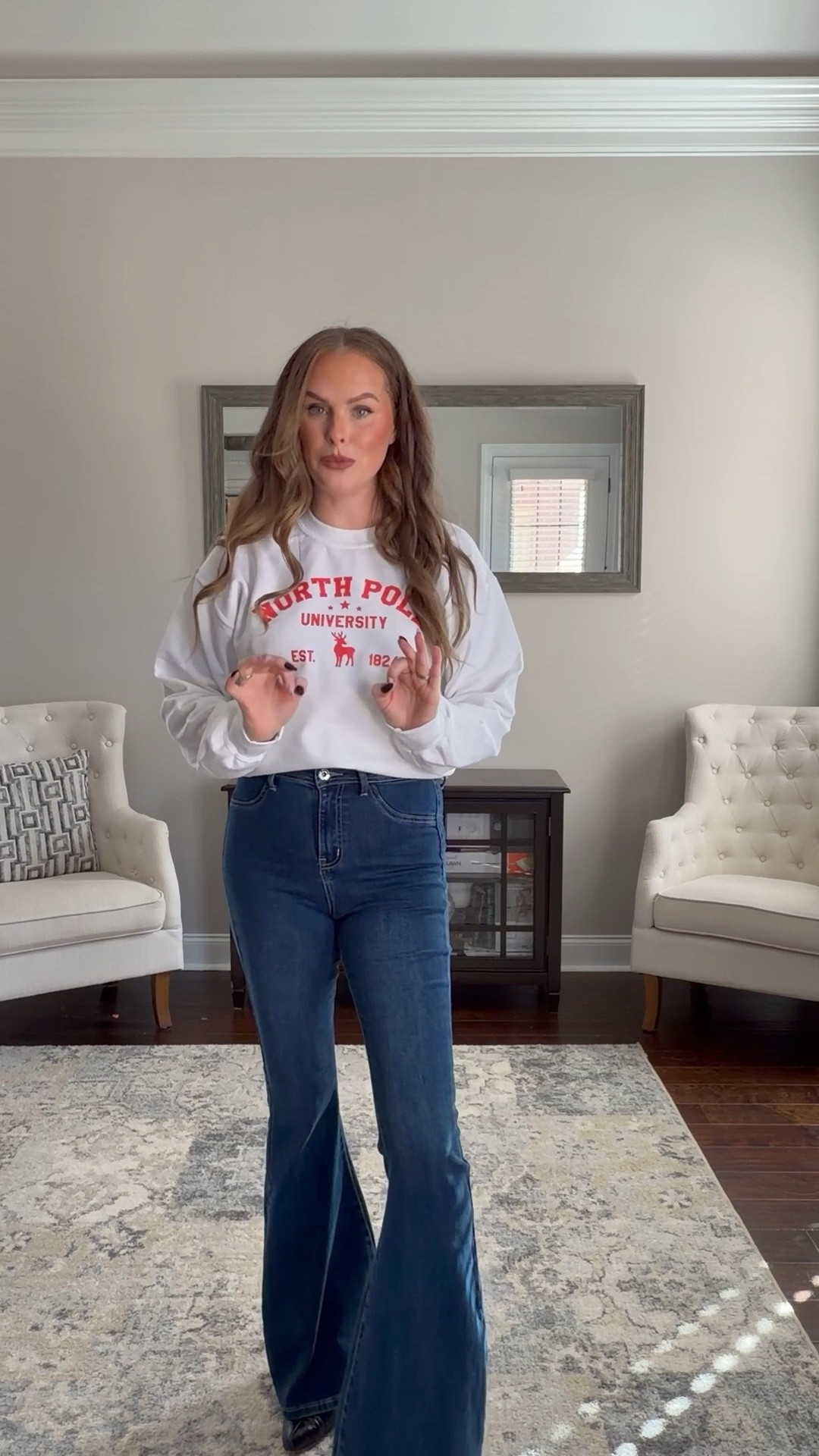 NORTH POLE FLARE BUNDLE (1 FLARE + 1 SURPRISE CHRISTMAS CREWNECK)

Use code COURT20 for 20% off!

#LTKFindsUnder50 #LTKSaleAlert #LTKdayinmylife