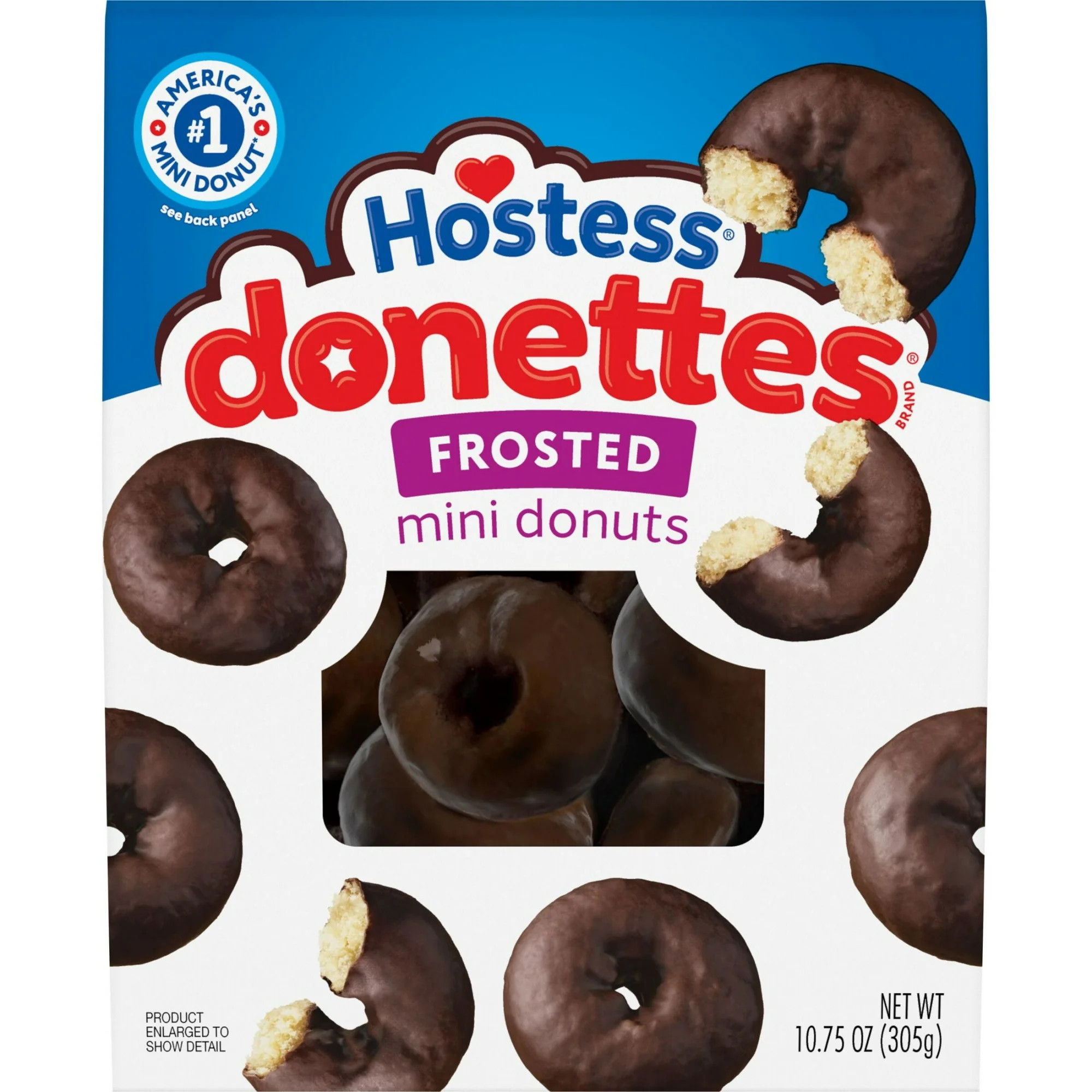 Hostess Donettes, Frosted Mini Donuts, 10.75 oz Bag | Walmart (US)