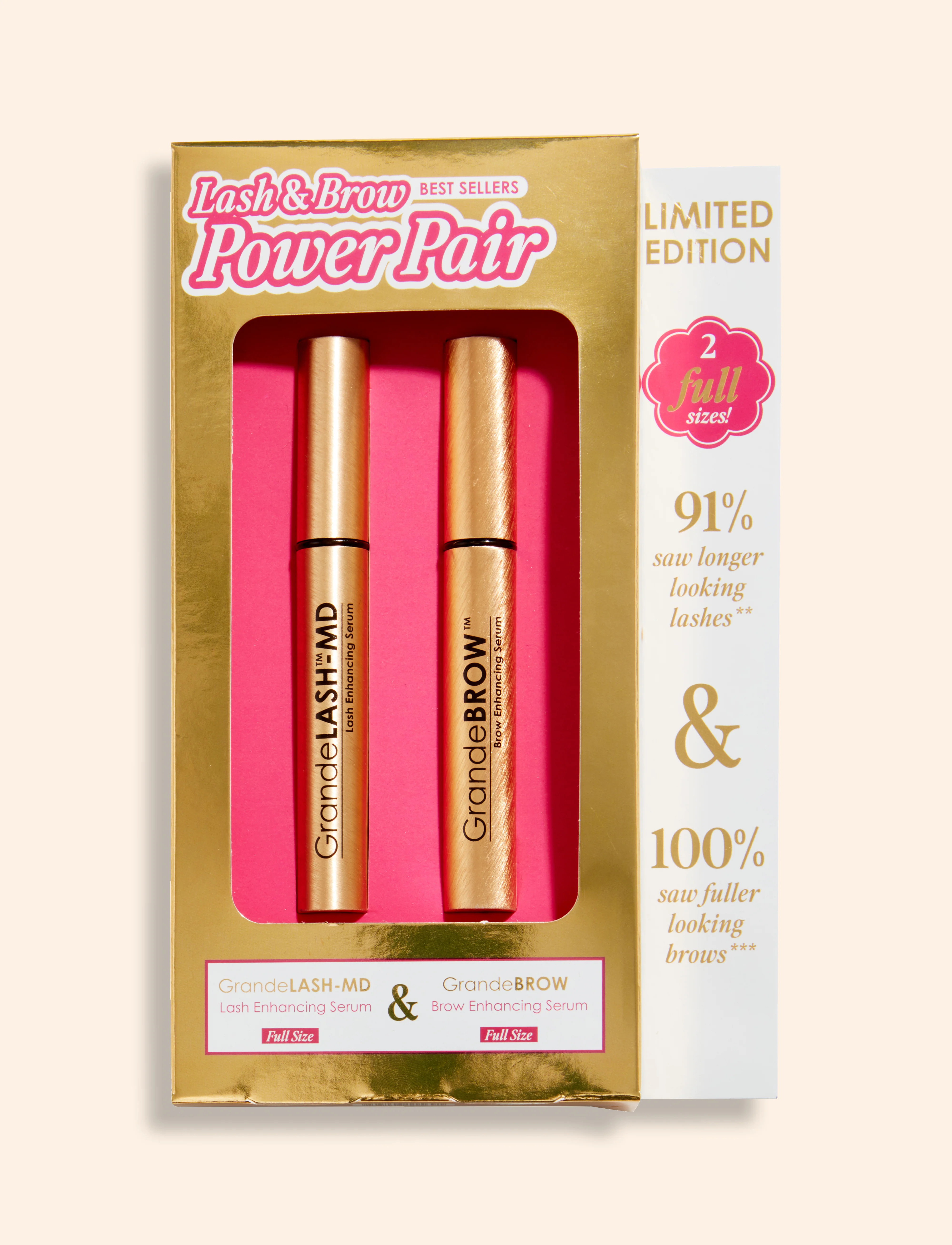 Lash & Brow Power Pair | Grande Cosmetics, LLC