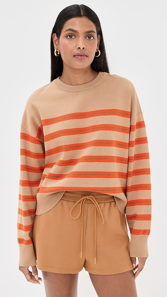 LE BOP Striped Boxy Pullover | Shopbop | Shopbop