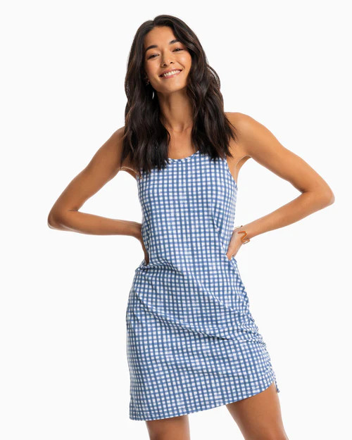 Kinsley Gingham Performance Dress | Southern Tide