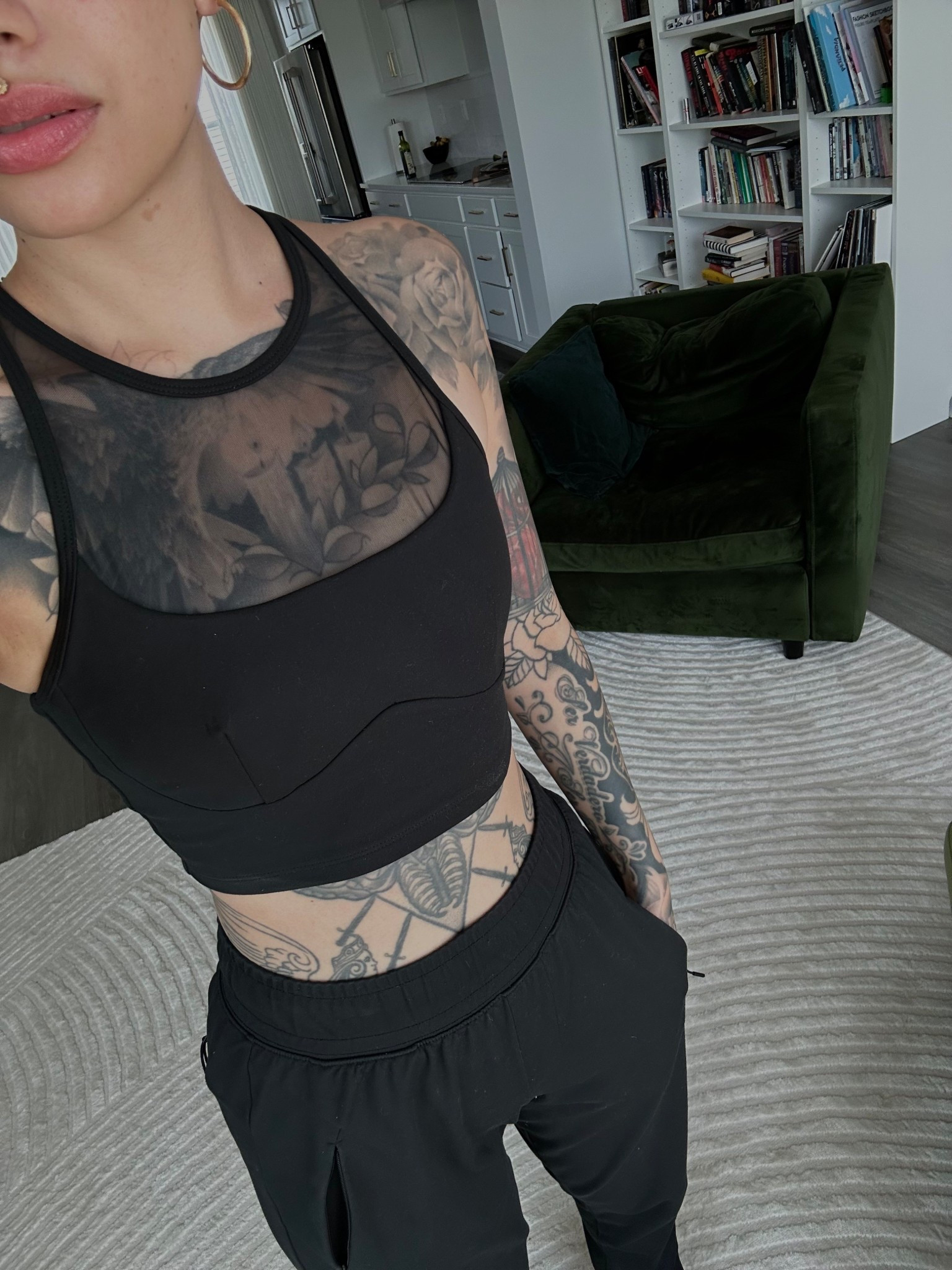 My weekend dog walking outfit 🖤 bra top from POPFLEX 

#LTKActive #LTKFindsUnder100 #LTKStyleTip