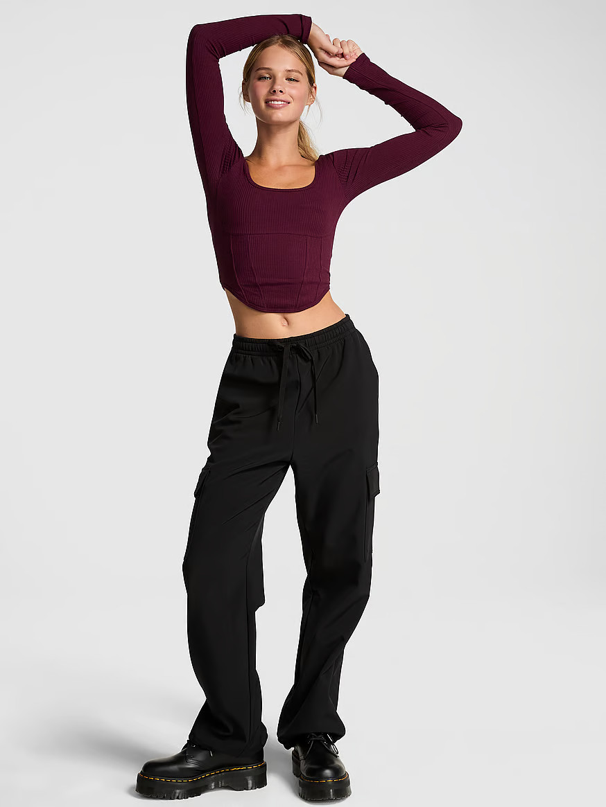 Brushed Woven Cargo Pants | Victoria's Secret (US / CA )