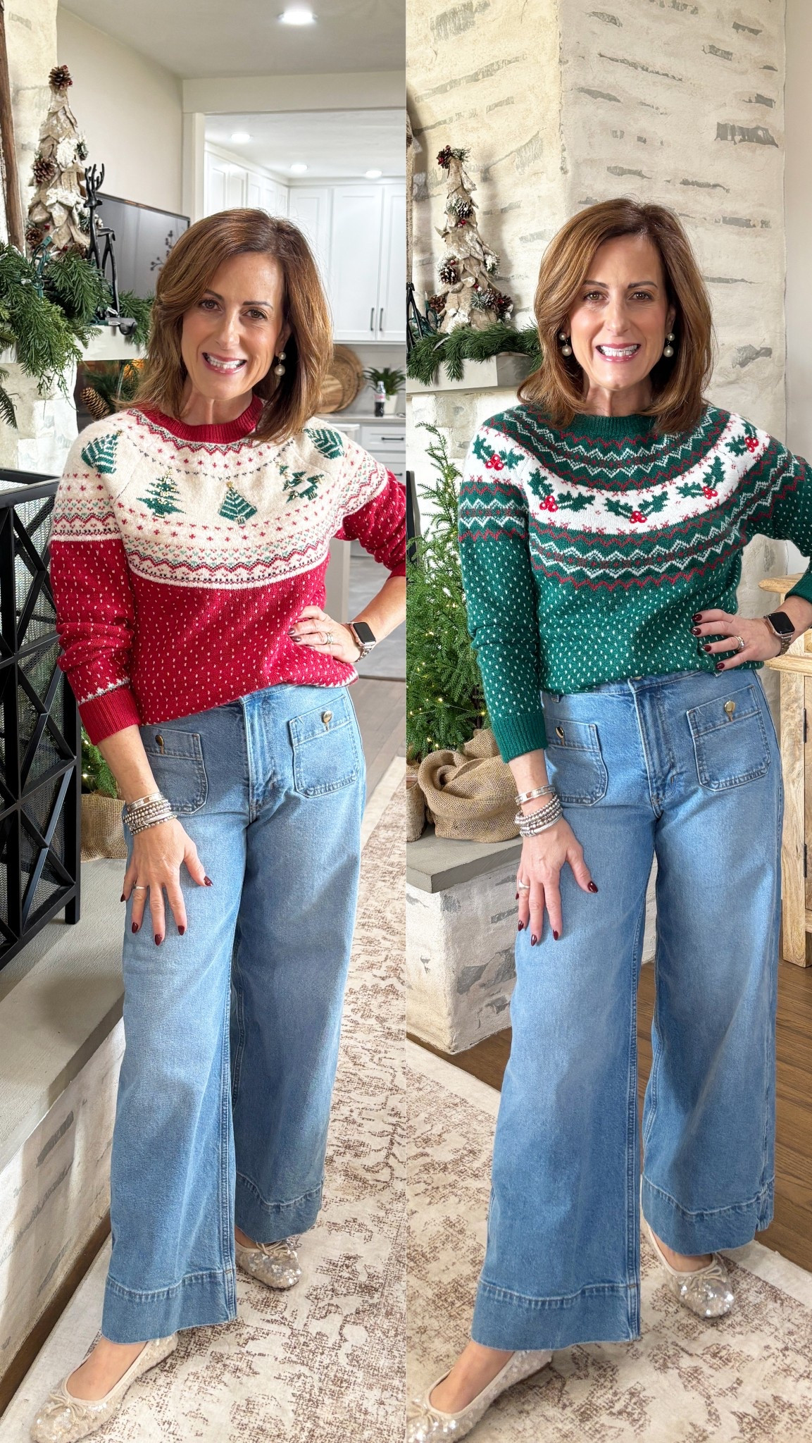 You would never think these came from Walmart and are under $20.


#LTKStyleTip #LTKPetite #LTKHoliday