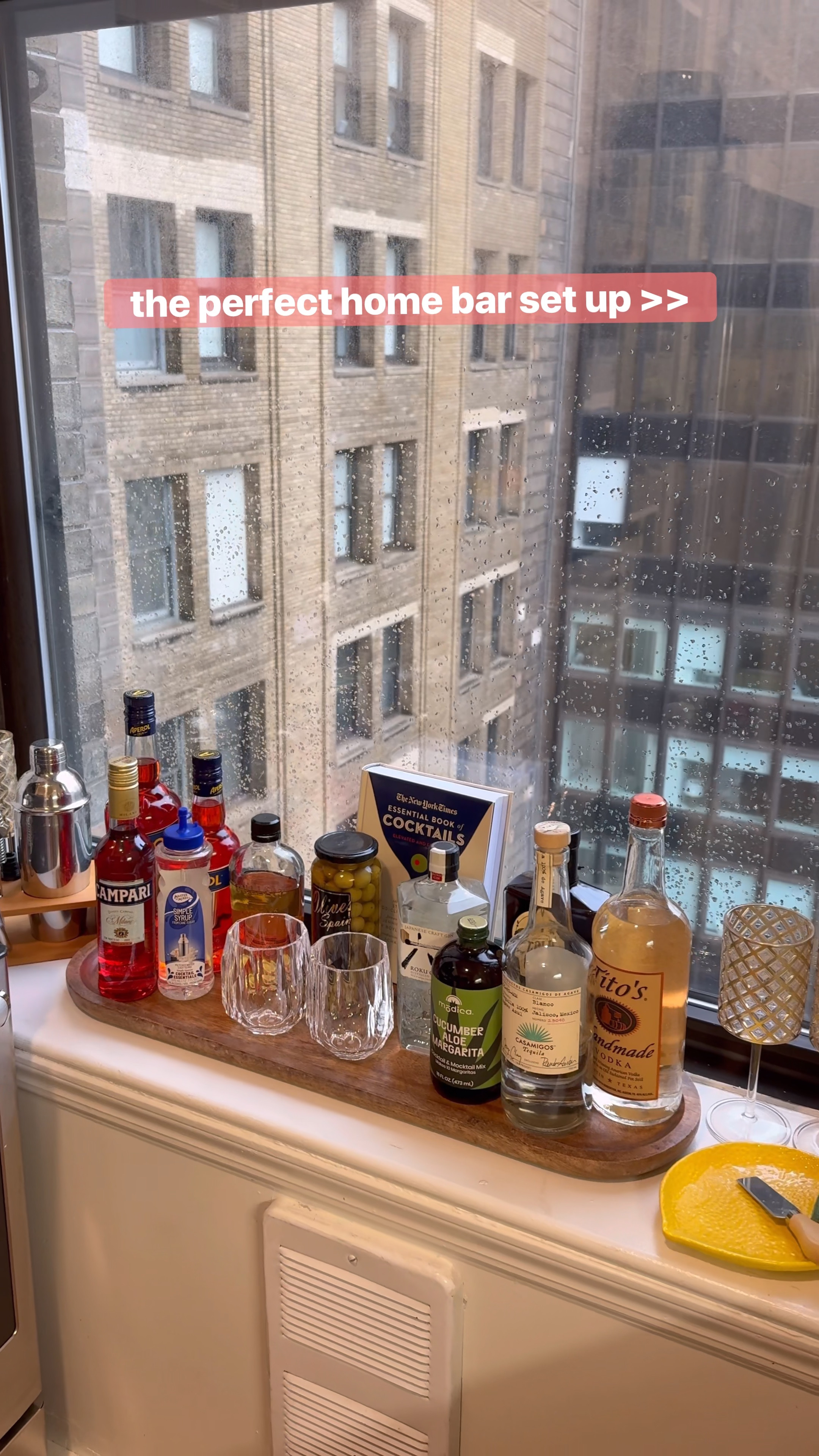 the perfect kitchen windowsill decor idea 🥂 a great way to maximize space in a small kitchen & make your kitchen feel more homey 🏠💖

#smallapartmenthacks #kitchendecor 

#LTKhome